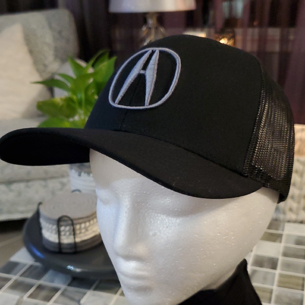Acura Black Mesh Trucker Cap